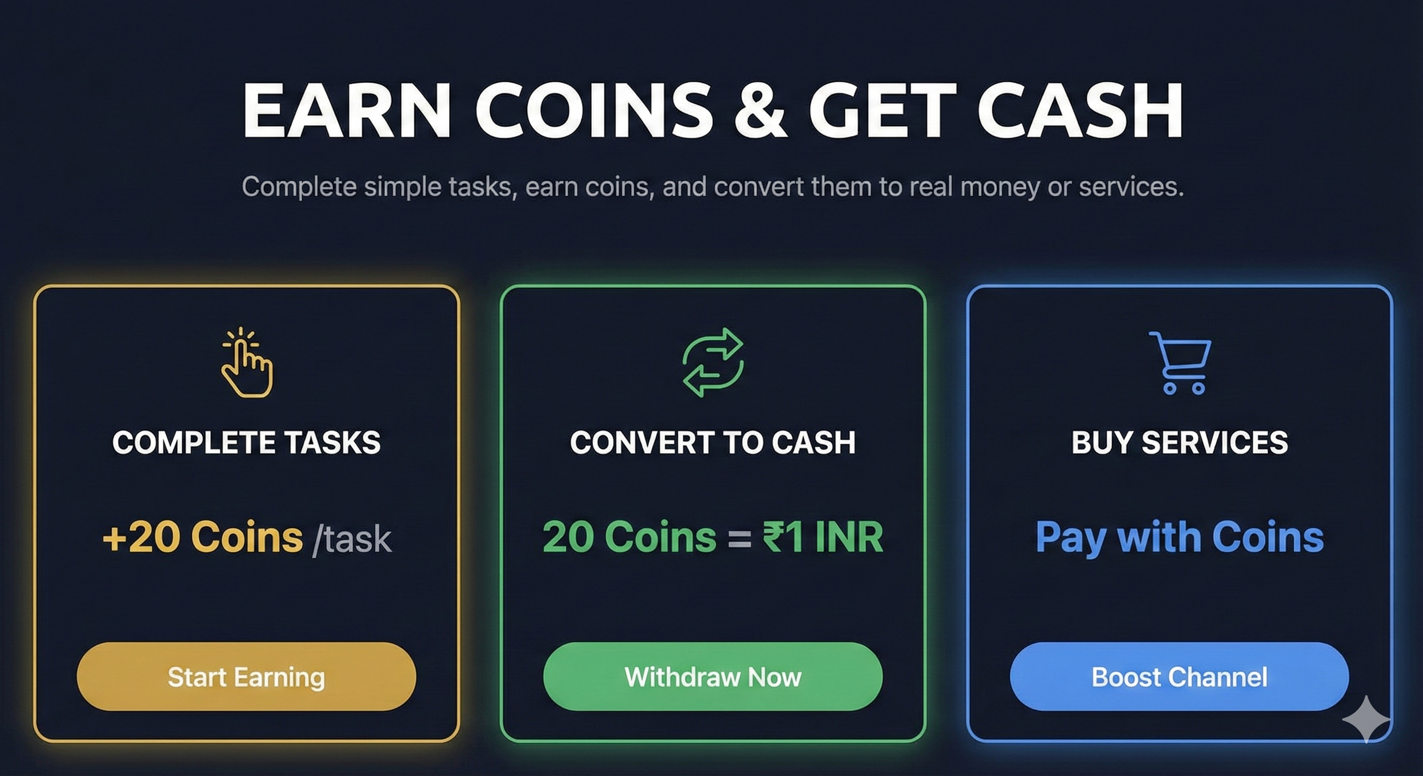 Earn Coins